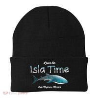 Isla Mujeres Mexico Island Near Cancun Whale Shark Beanie thumb 0