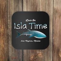 Isla Mujeres Mexico Island Near Cancun Whale Shark Coaster thumb 0
