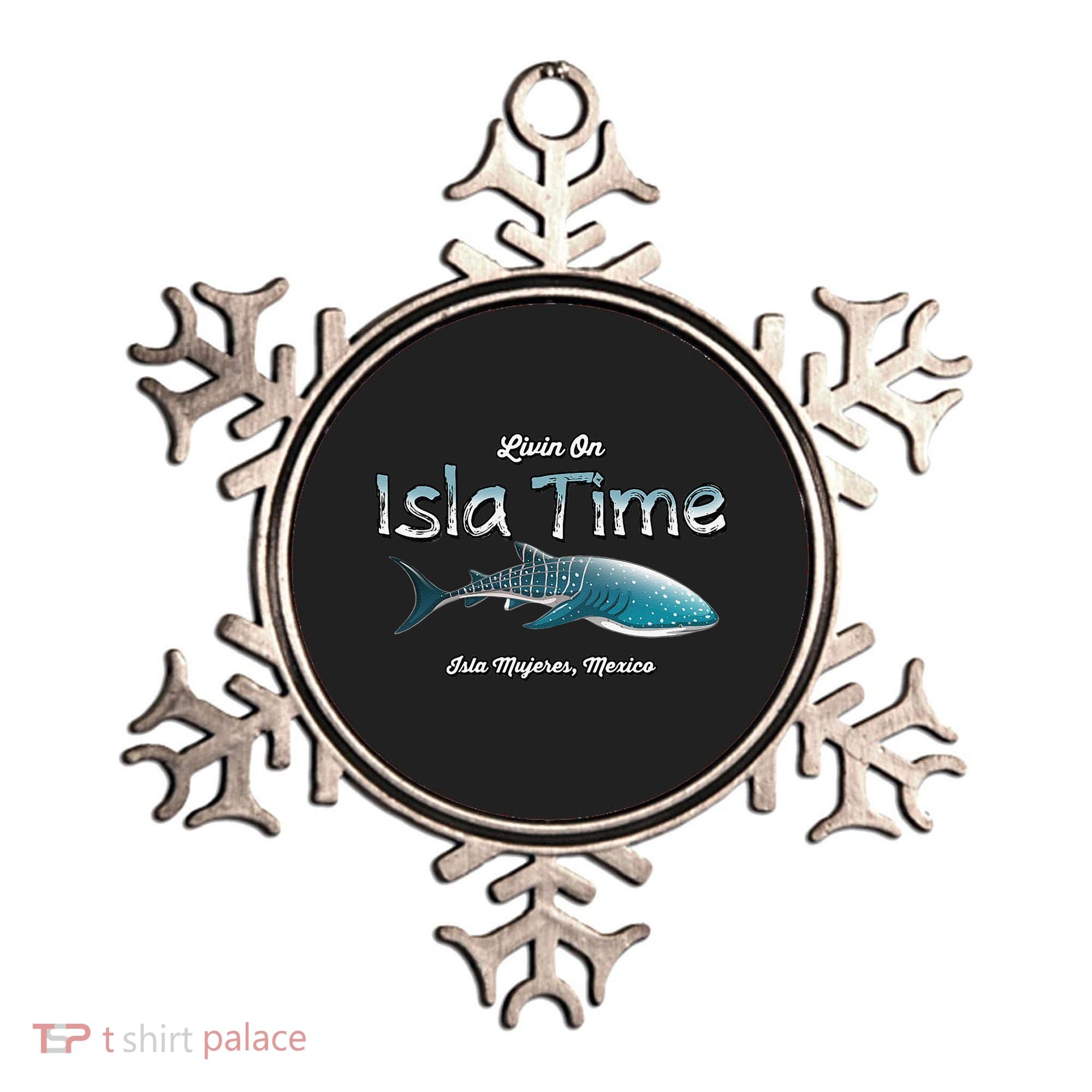 Isla Mujeres Mexico Island Near Cancun Whale Shark Ornament