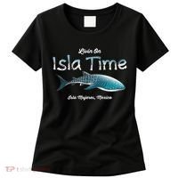 Isla Mujeres Mexico Island Near Cancun Whale Shark Women's T-Shirt thumb 0