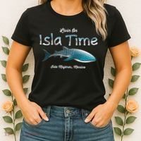 Isla Mujeres Mexico Island Near Cancun Whale Shark Women's T-Shirt thumb 2