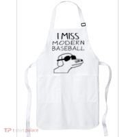 I Miss Modern Baseball Funny Dog Sport Lover Apron thumb 0