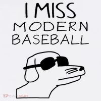 I Miss Modern Baseball Funny Dog Sport Lover Women's Hoodie thumb 2