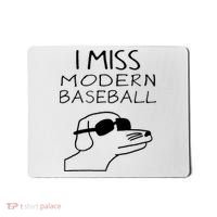 I Miss Modern Baseball Funny Dog Sport Lover Mousepad thumb 0