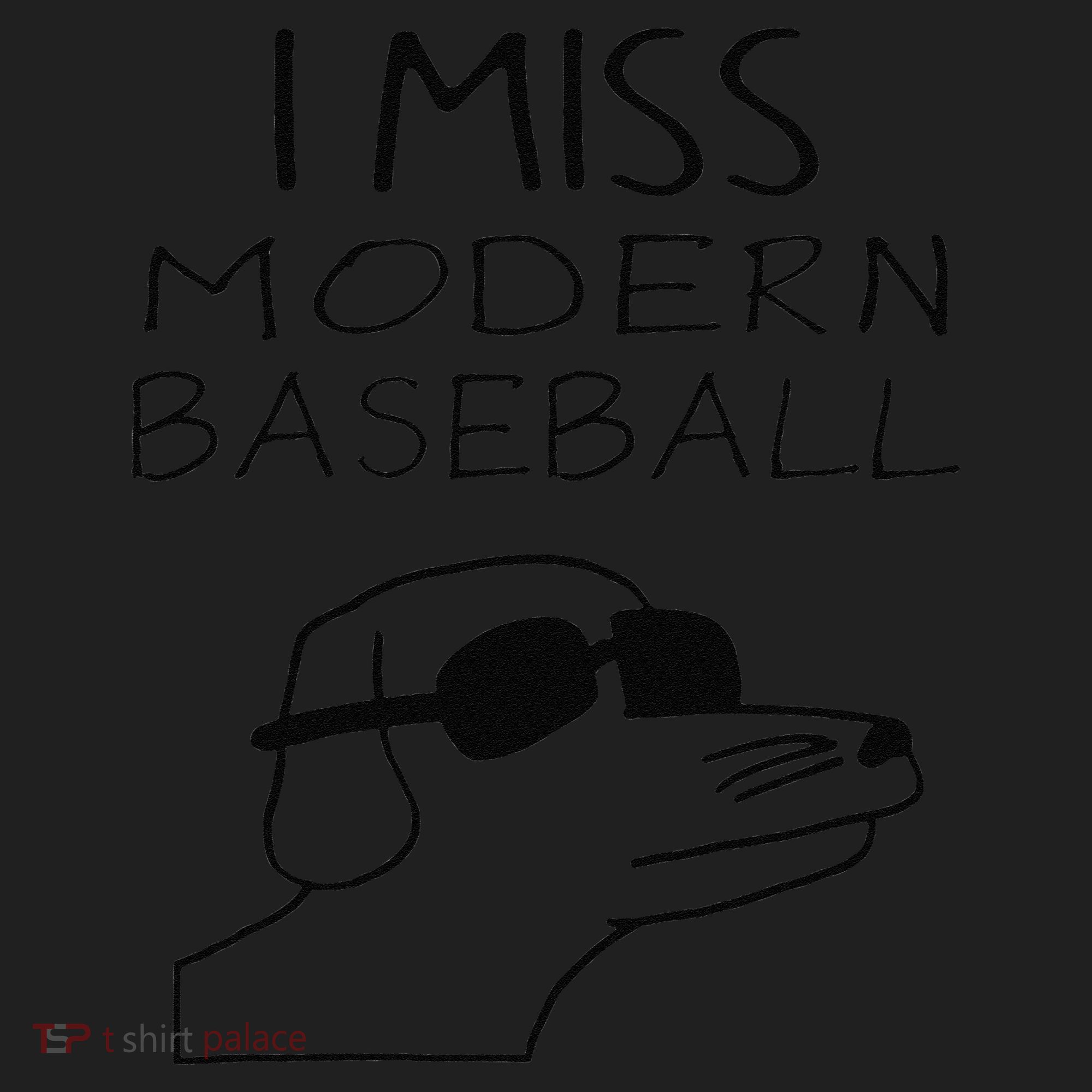 I Miss Modern Baseball Funny Dog Sport Lover Beanie