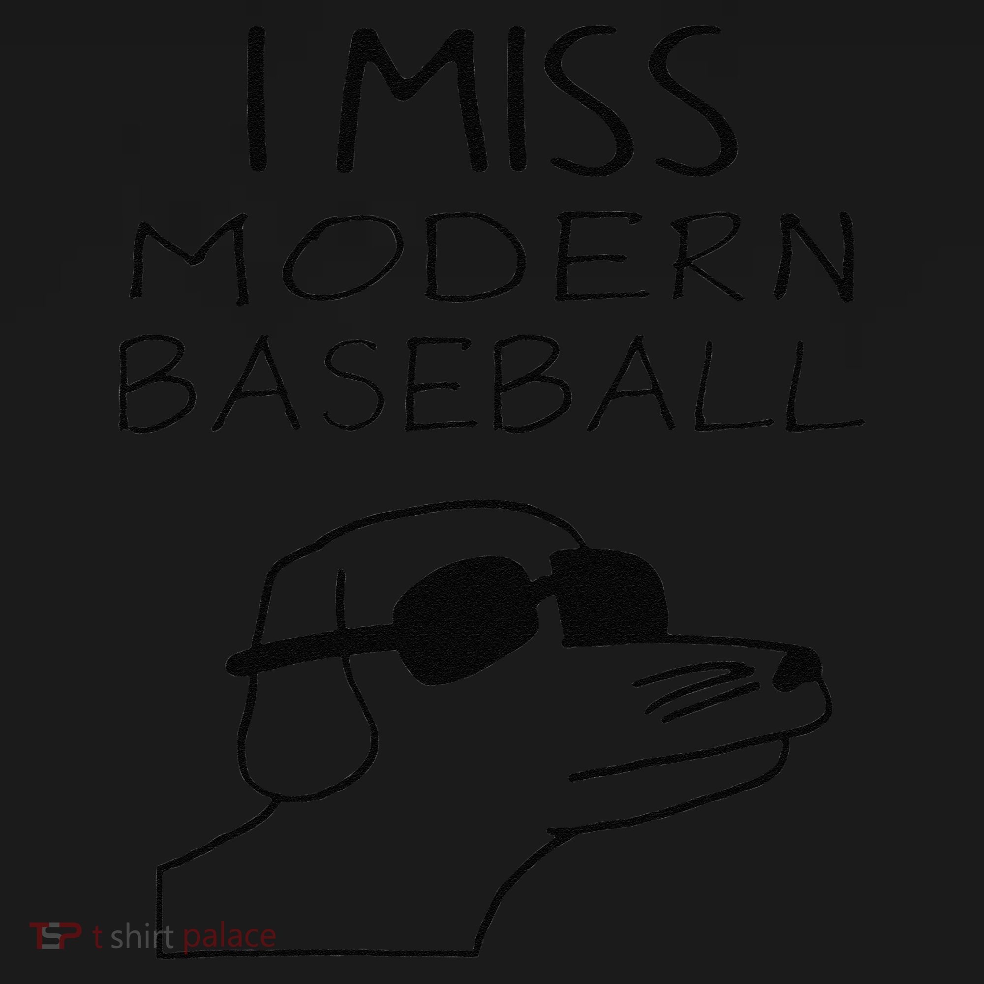 I Miss Modern Baseball Funny Dog Sport Lover Women's Tank Top