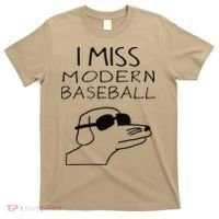 I Miss Modern Baseball Funny Dog Sport Lover T-Shirt thumb 0