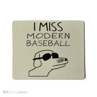 I Miss Modern Baseball Funny Dog Sport Lover Mousepad thumb 0