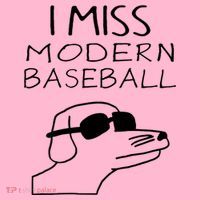I Miss Modern Baseball Funny Dog Sport Lover Coaster thumb 2