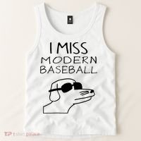 I Miss Modern Baseball Funny Dog Sport Lover Tank Top thumb 2