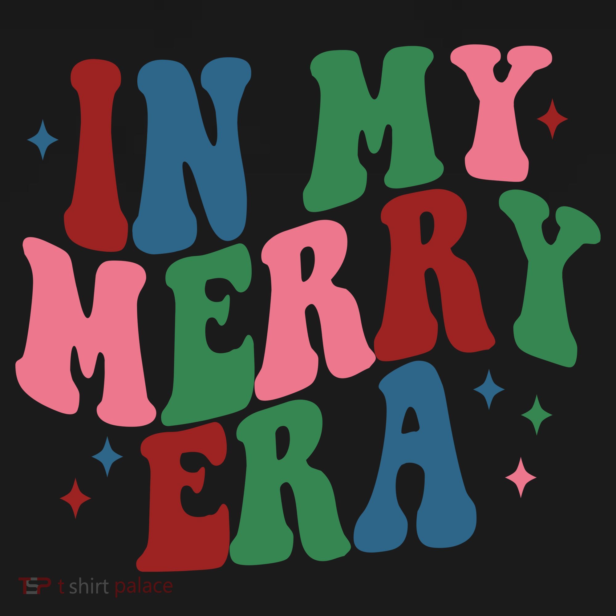 In My Merry Era Christmas Holiday Coaster