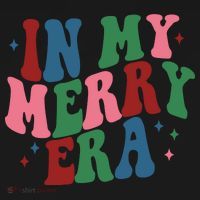 In My Merry Era Christmas Holiday Toddler Hoodie thumb 2