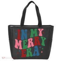In My Merry Era Christmas Holiday Tote Bag thumb 0