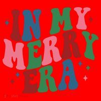 In My Merry Era Christmas Holiday Santa Hat thumb 1