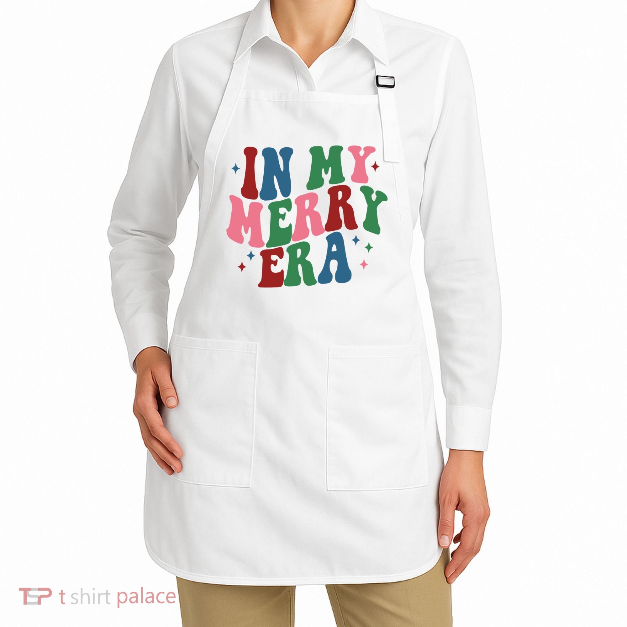 In My Merry Era Christmas Holiday Apron