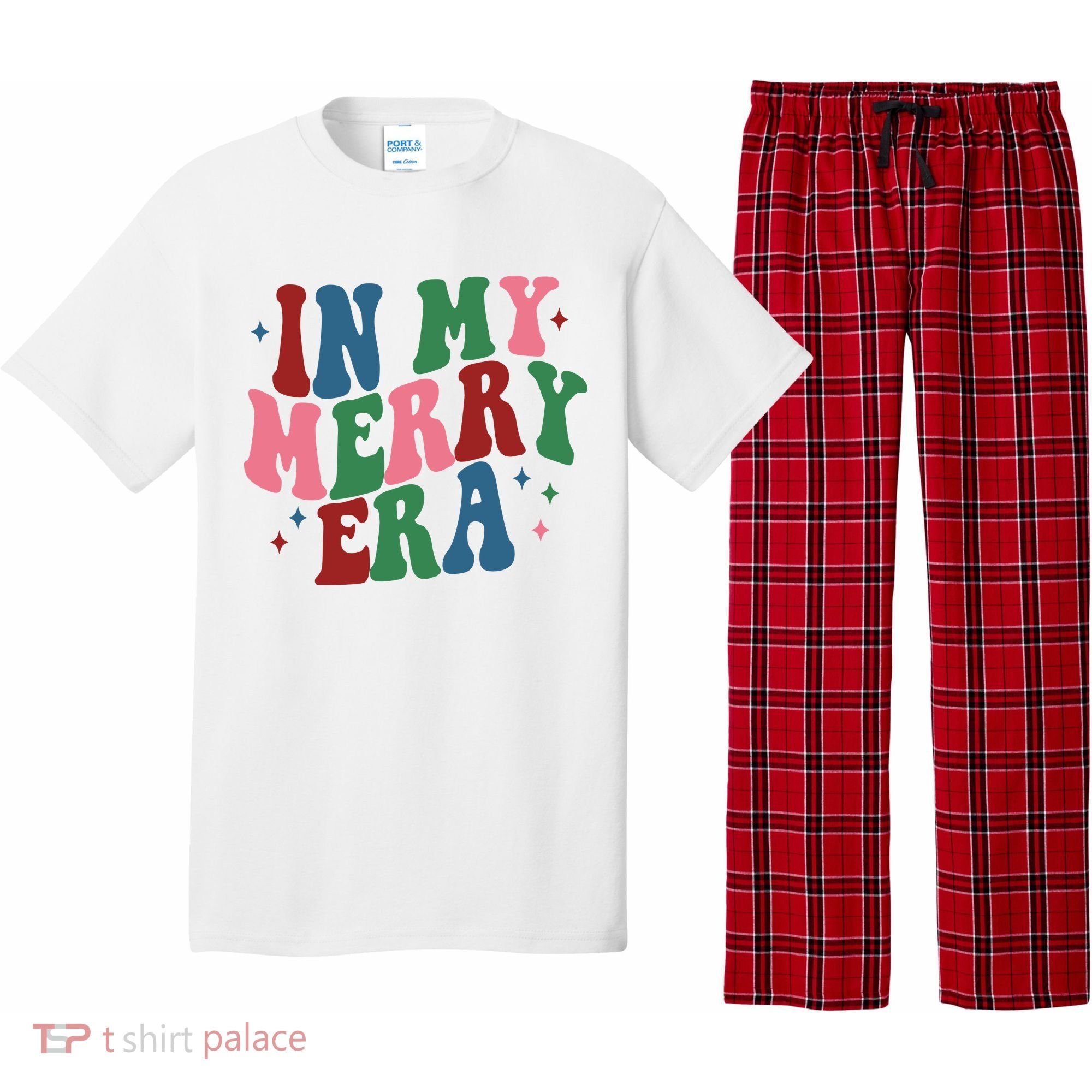 In My Merry Era Christmas Holiday Pajama Set