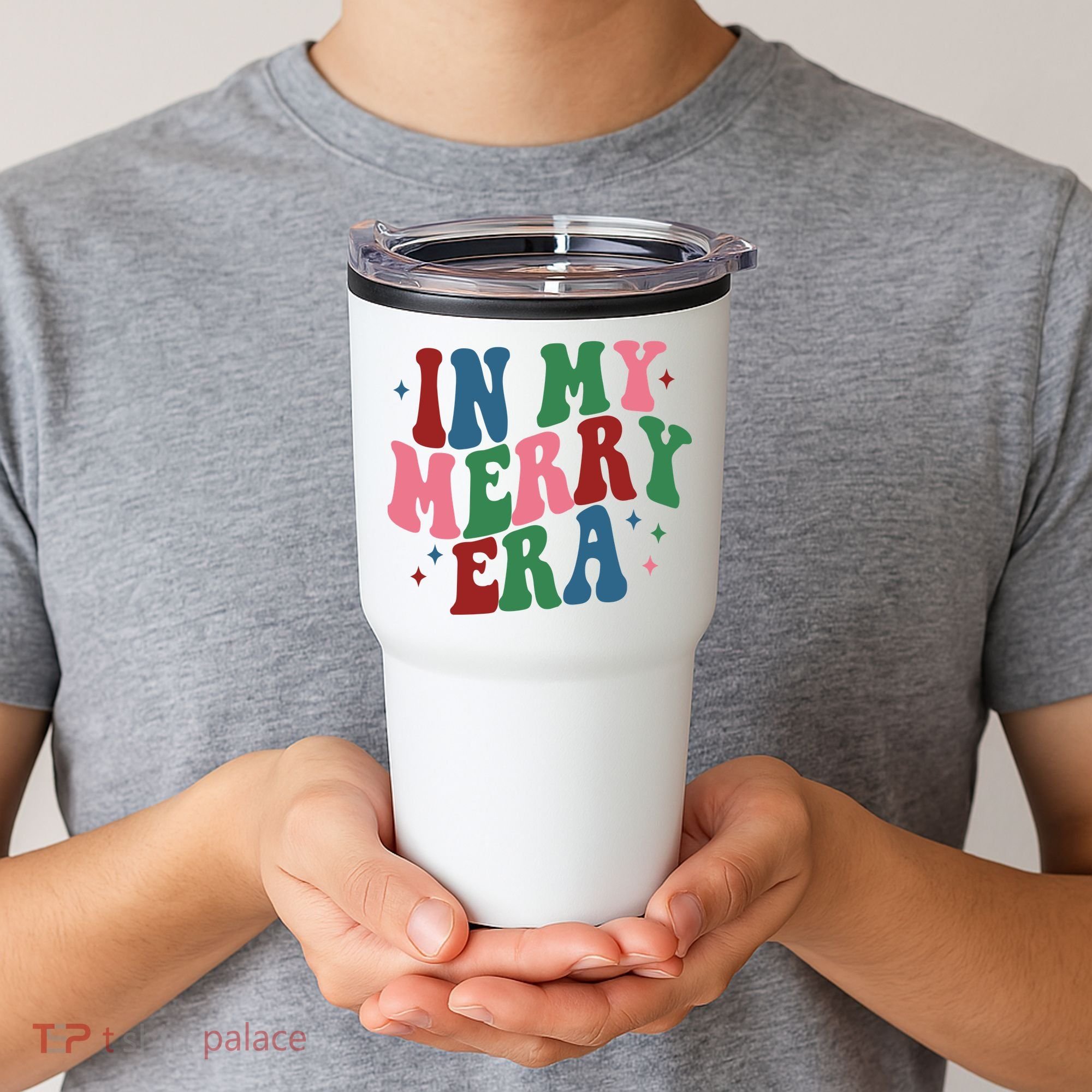 In My Merry Era Christmas Holiday Tumbler