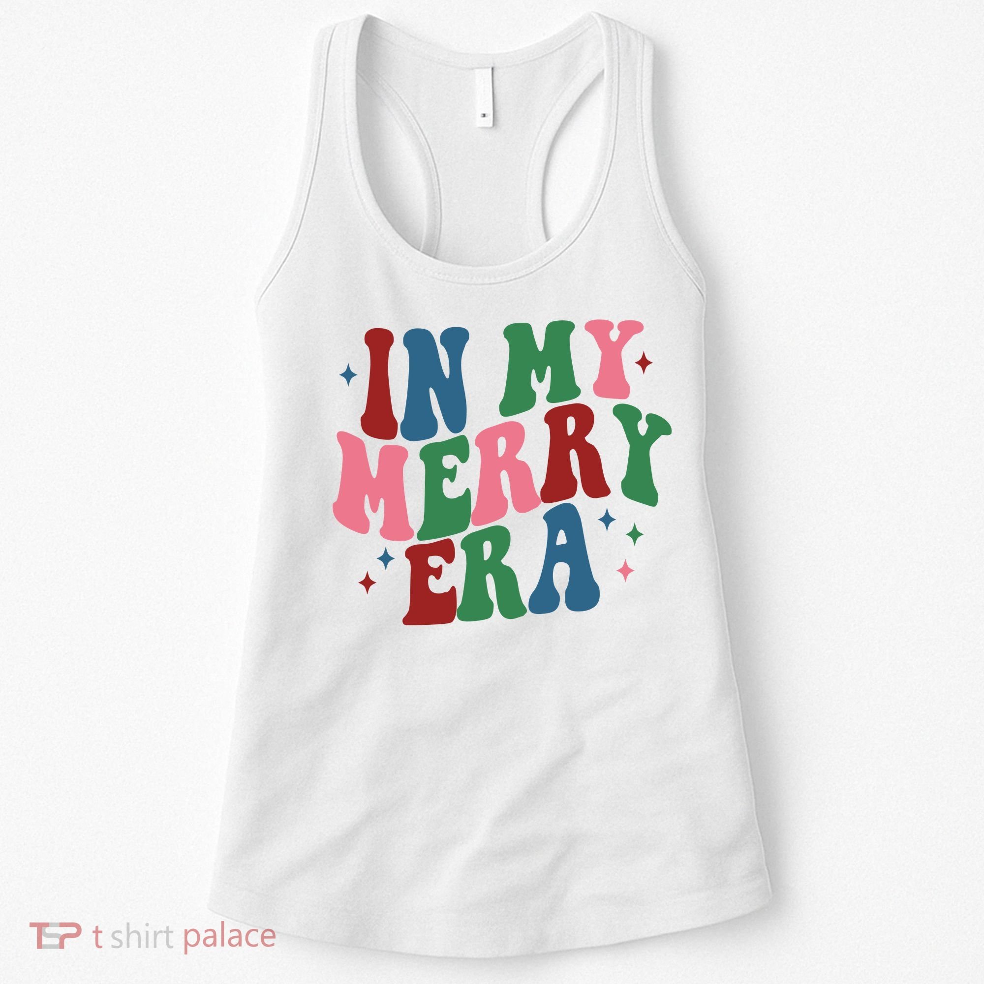In My Merry Era Christmas Holiday Women's Tank Top
