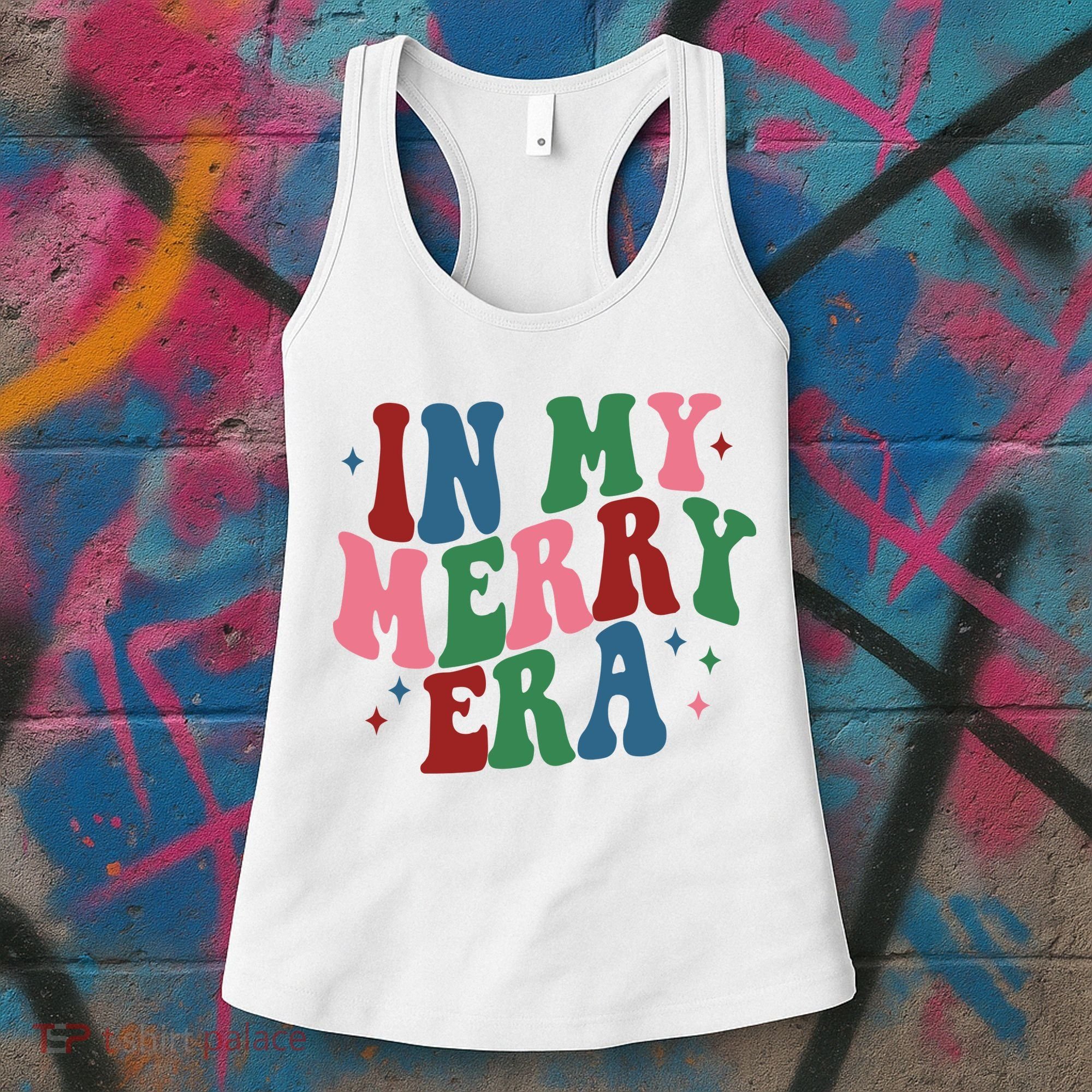 In My Merry Era Christmas Holiday Women's Tank Top