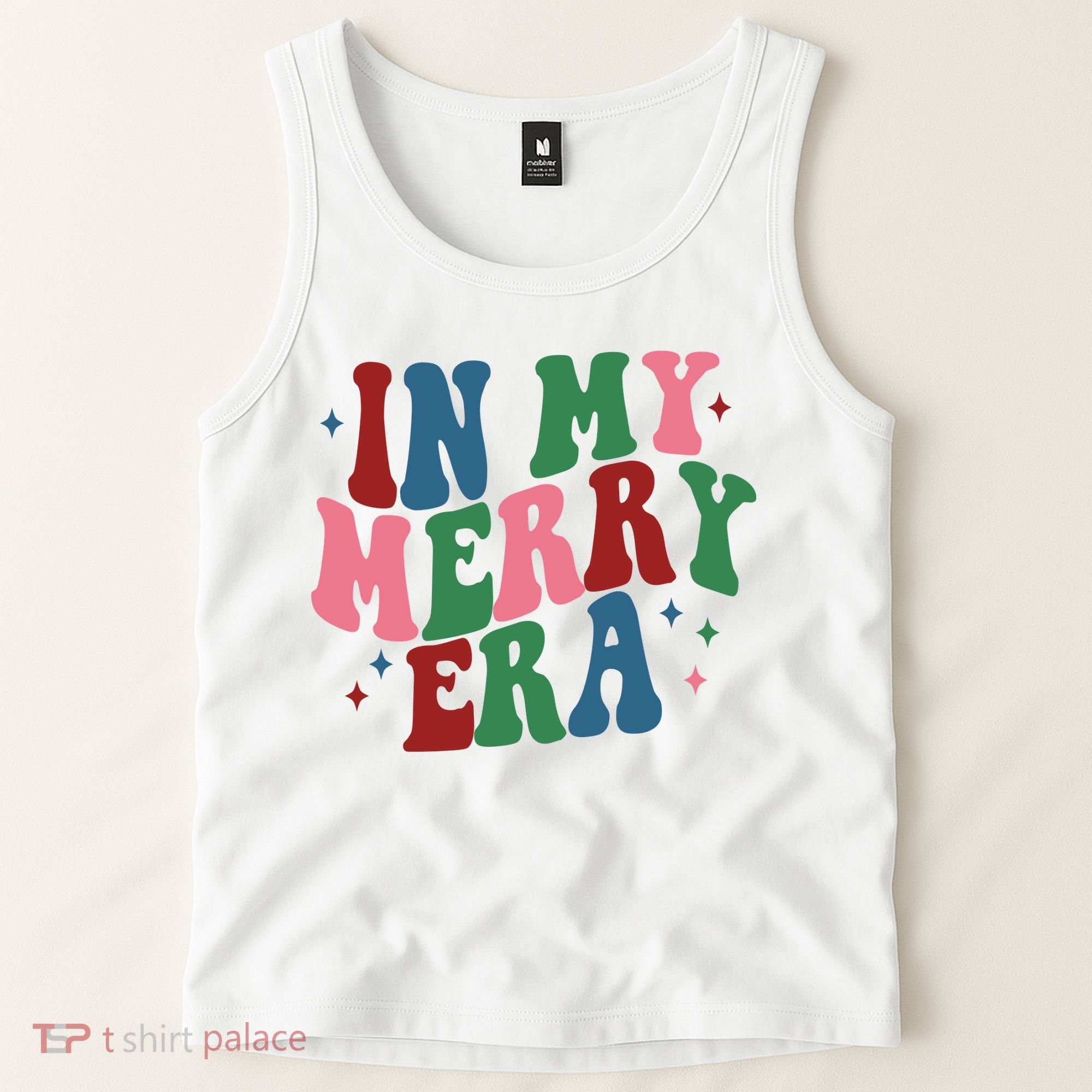 In My Merry Era Christmas Holiday Tank Top