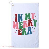 In My Merry Era Christmas Holiday Golf Towel thumb 0