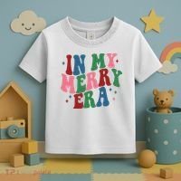 In My Merry Era Christmas Holiday Toddler T-Shirt thumb 3
