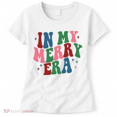 In My Merry Era Christmas Holiday Women's T-Shirt