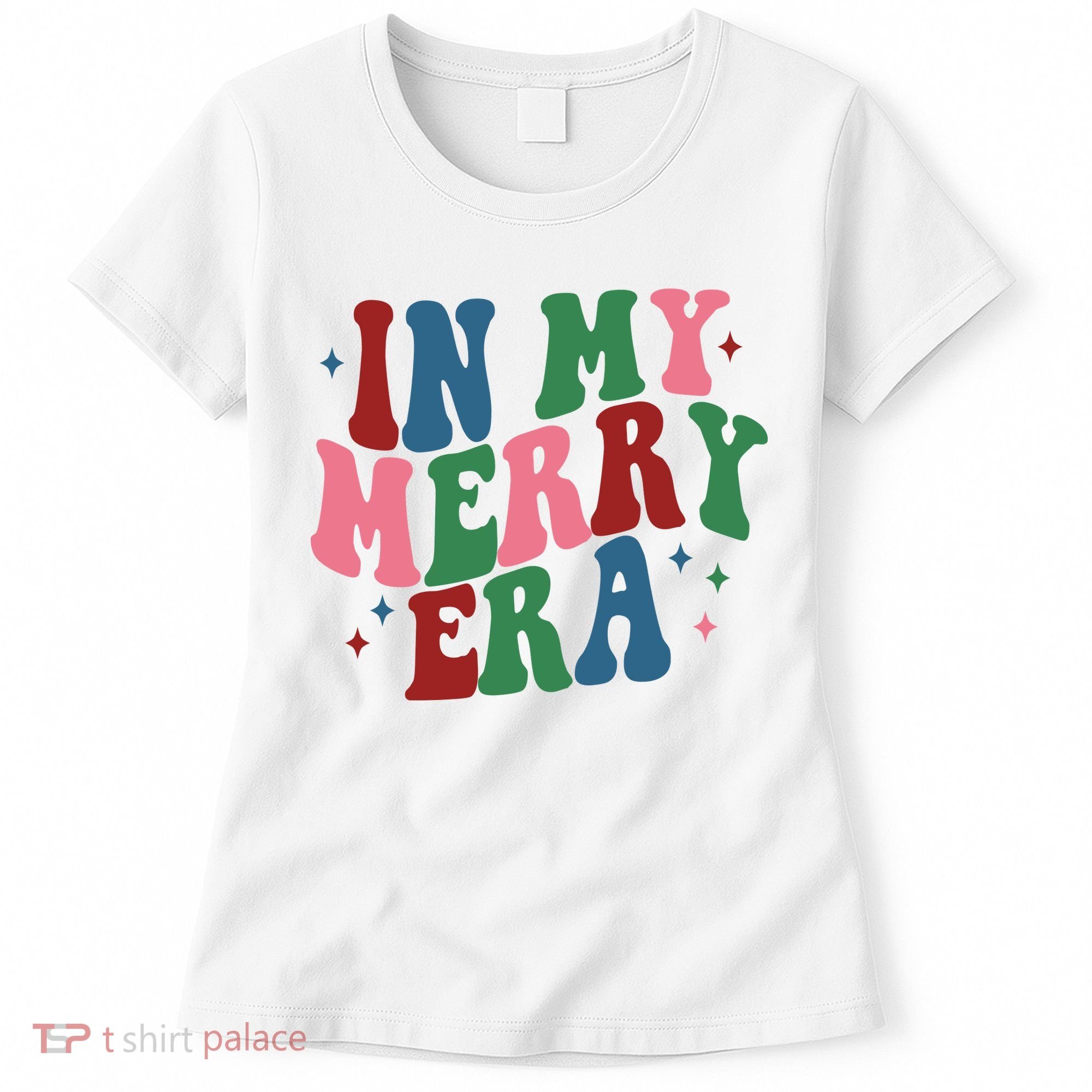 In My Merry Era Christmas Holiday Women's T-Shirt