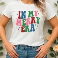 In My Merry Era Christmas Holiday Women's T-Shirt thumb 2