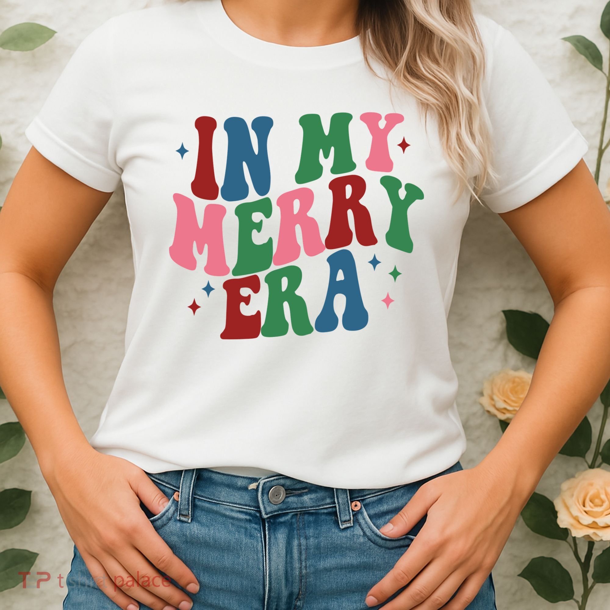 In My Merry Era Christmas Holiday Women's T-Shirt