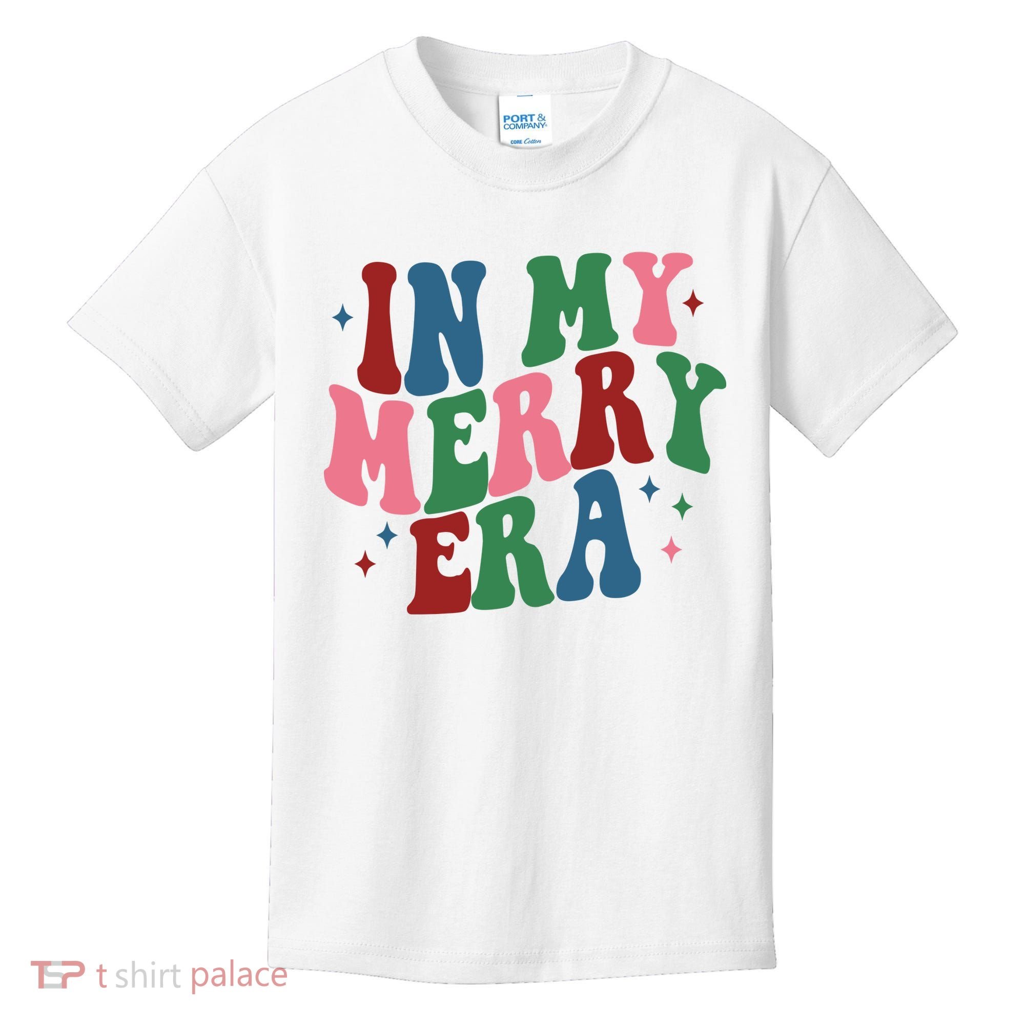 In My Merry Era Christmas Holiday Kids T-Shirt