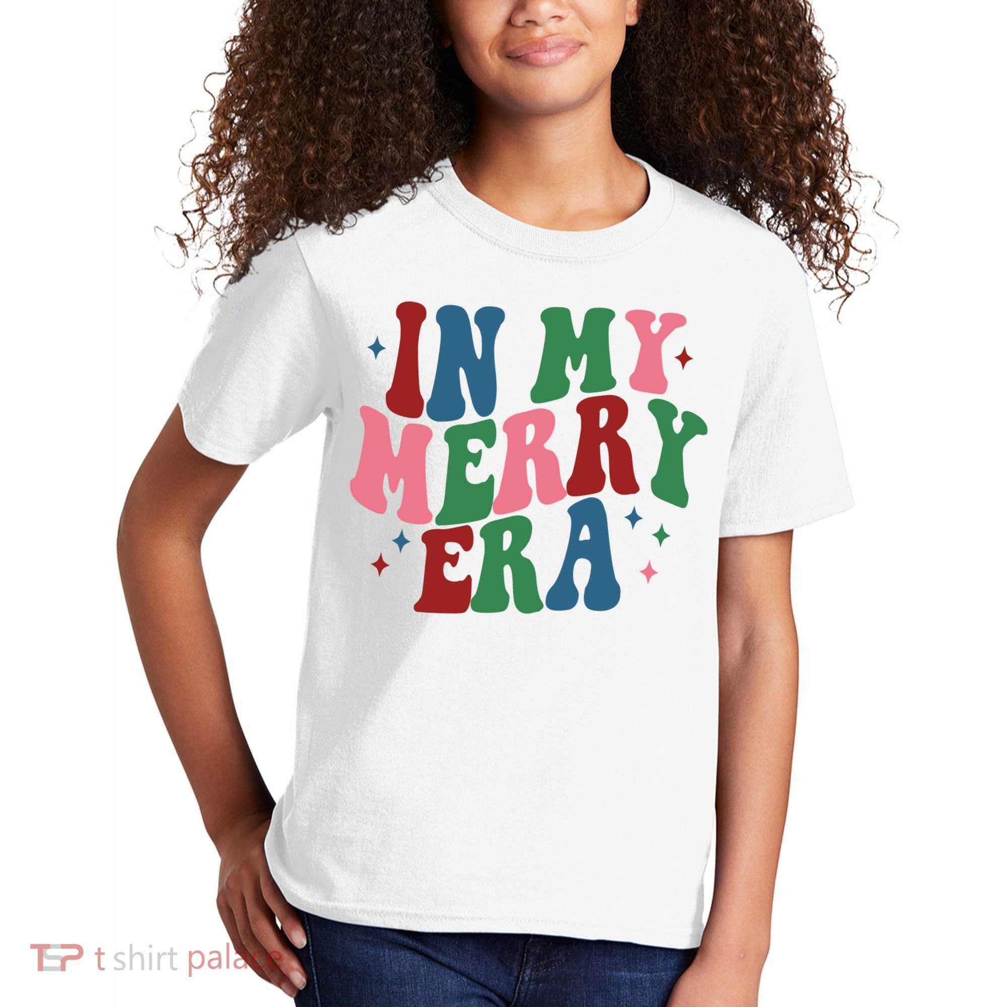In My Merry Era Christmas Holiday Kids T-Shirt