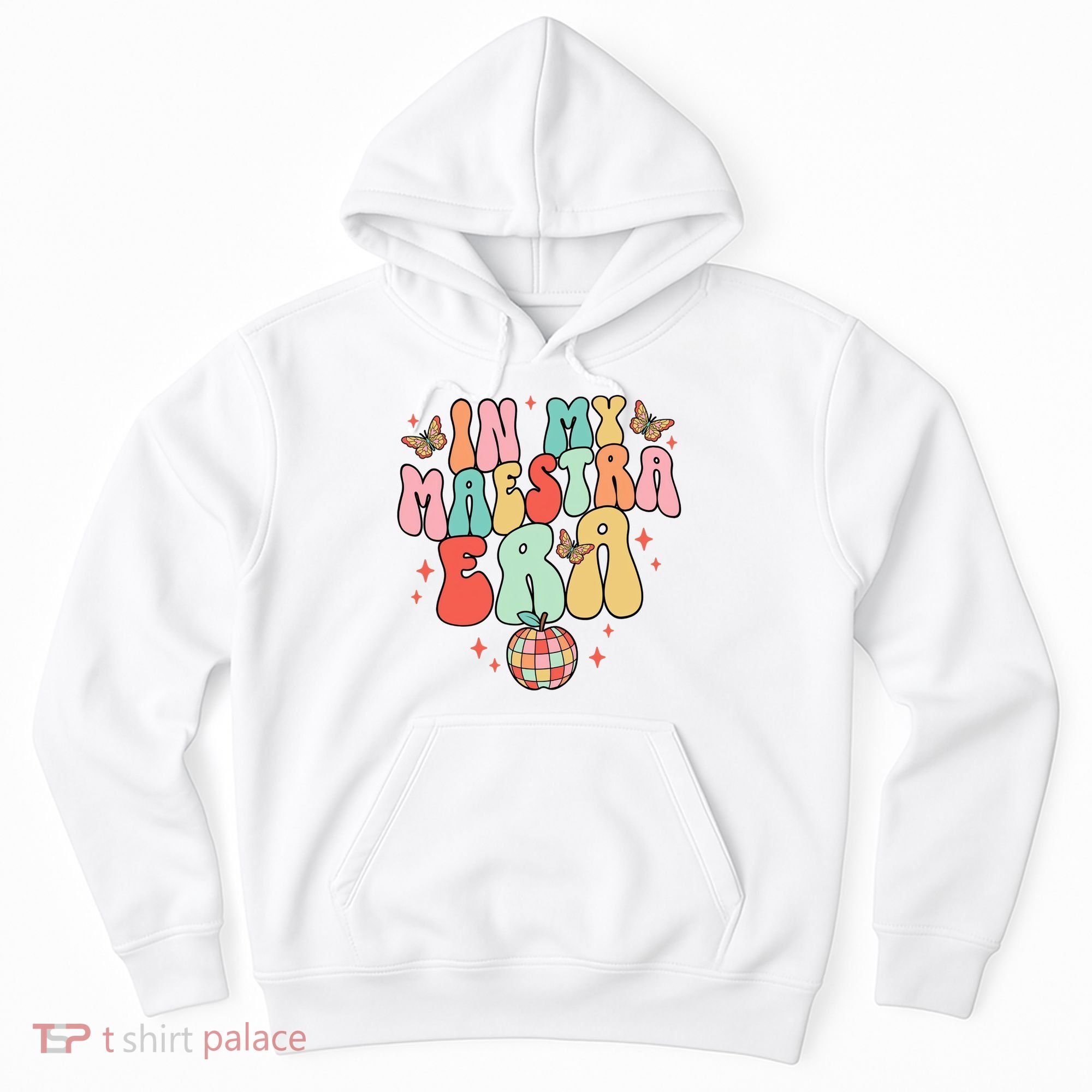 In My Maestra Era Spanish Teacher Back To School Hoodie