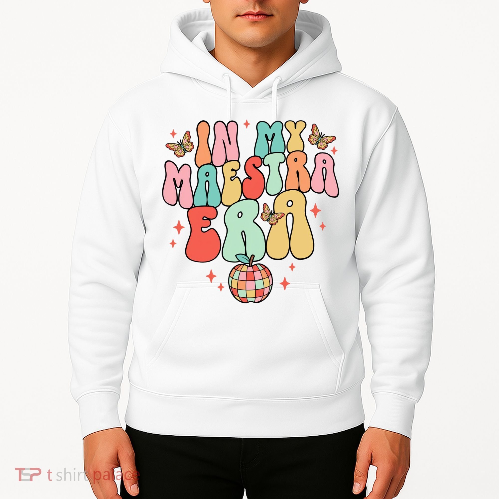 In My Maestra Era Spanish Teacher Back To School Hoodie
