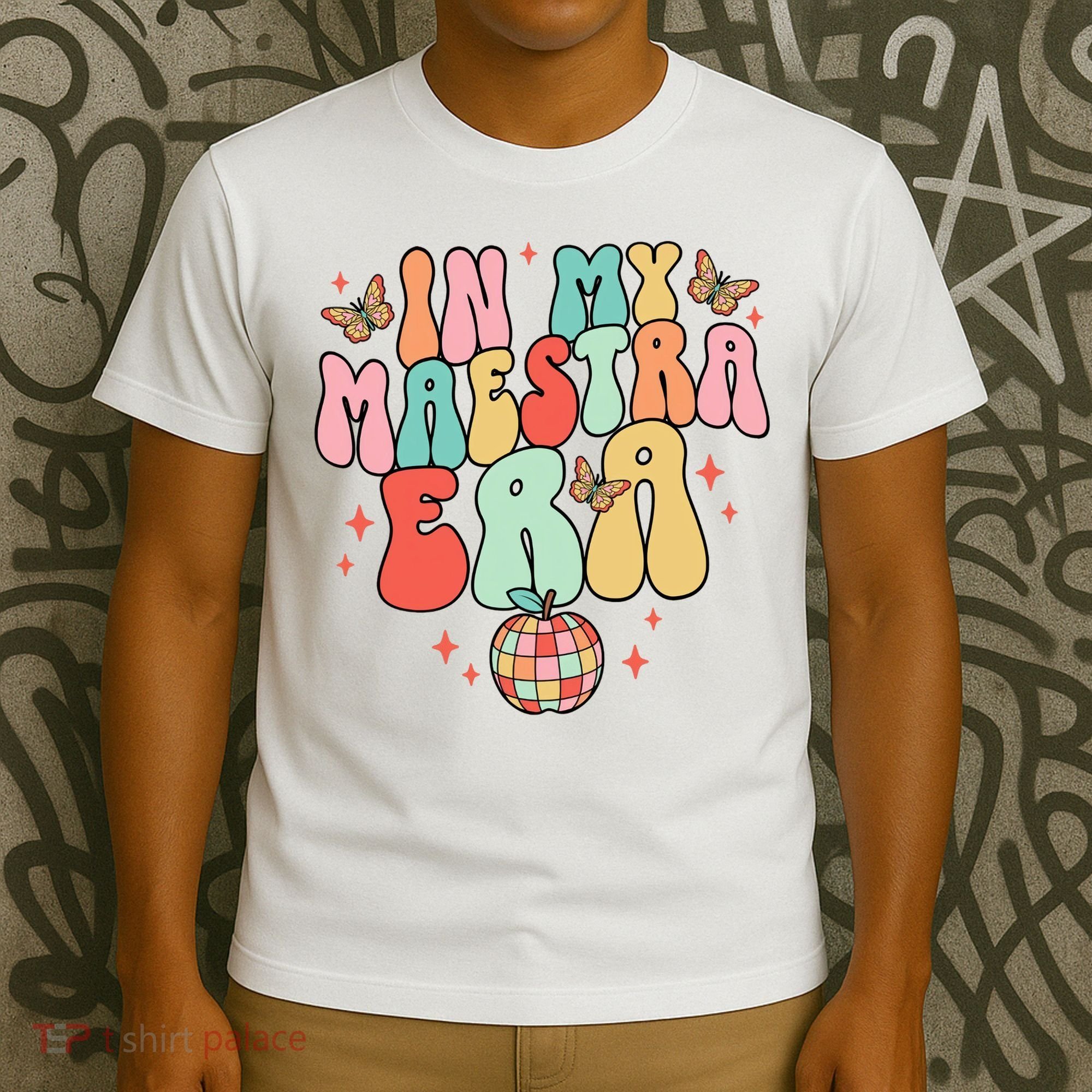 In My Maestra Era Spanish Teacher Back To School T-Shirt