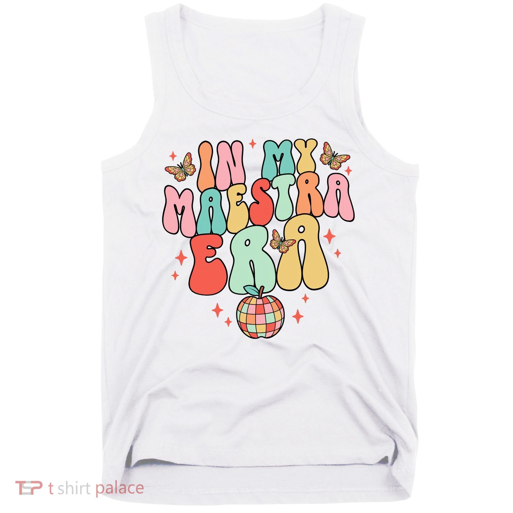 In My Maestra Era Spanish Teacher Back To School Tank Top