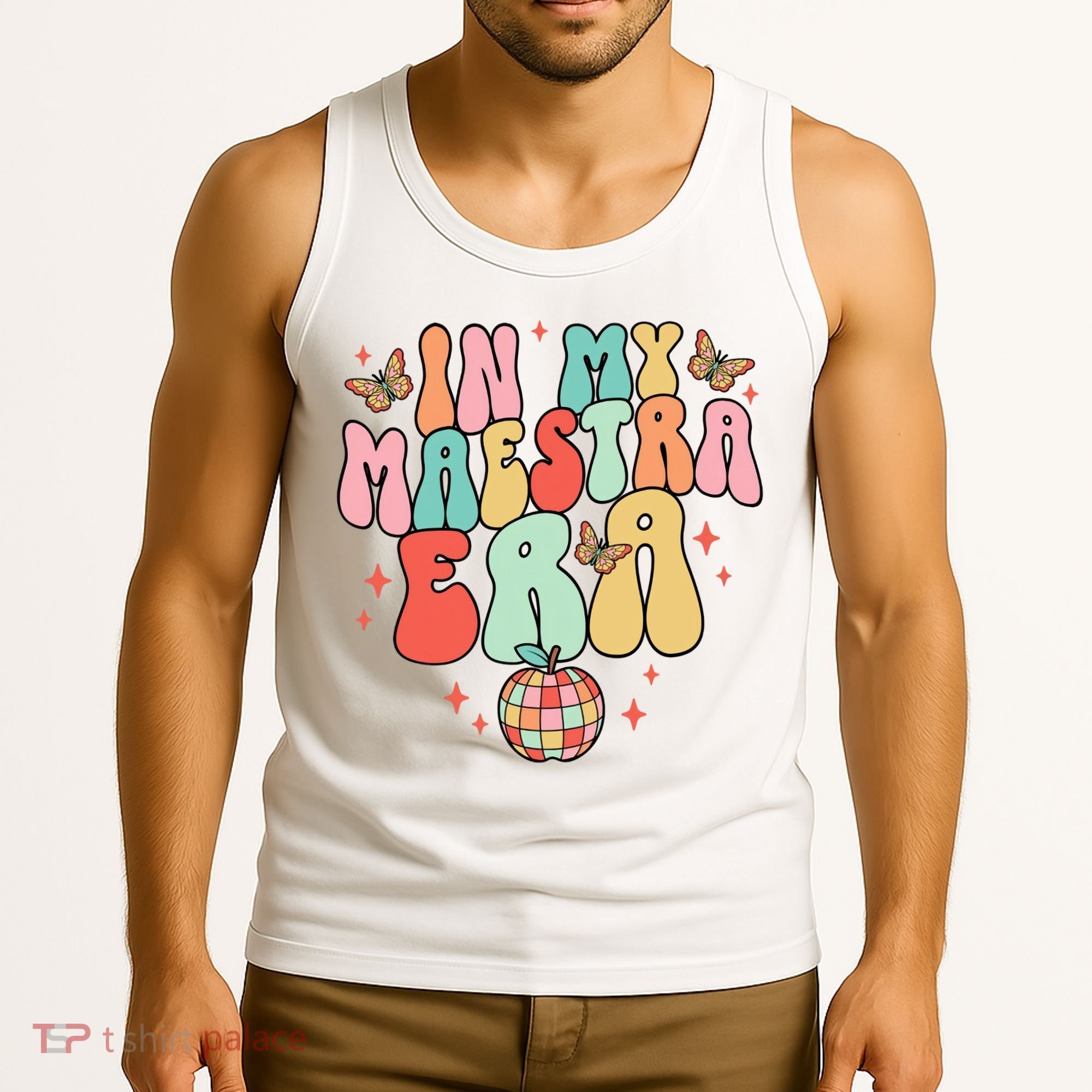 In My Maestra Era Spanish Teacher Back To School Tank Top