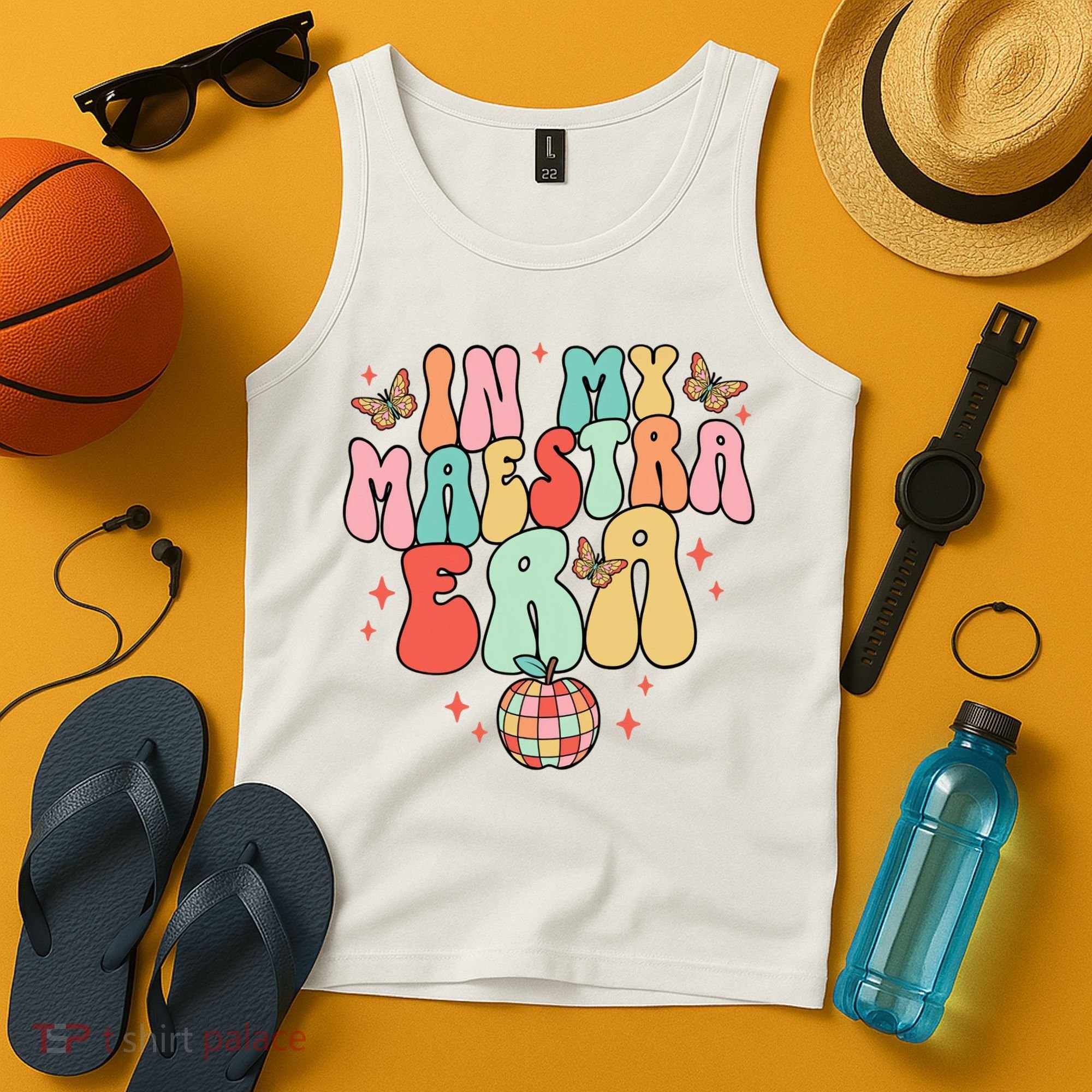 In My Maestra Era Spanish Teacher Back To School Tank Top