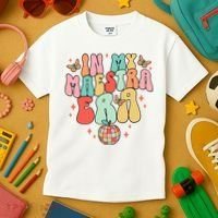 In My Maestra Era Spanish Teacher Back To School Kids T-Shirt thumb 3