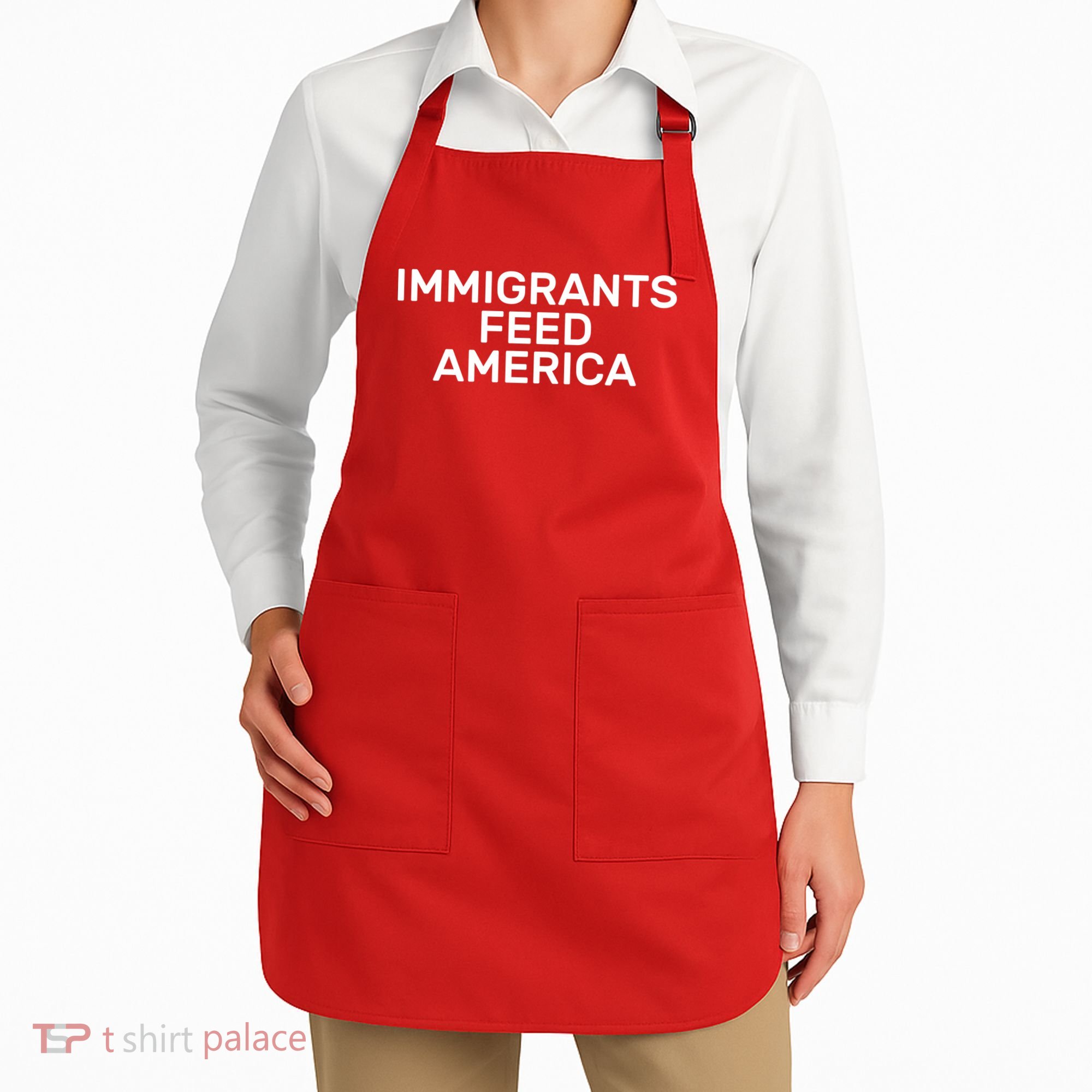 Immigrants Feed America  Apron