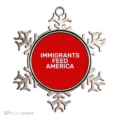 Immigrants Feed America  Ornament