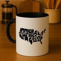 Immigrants Make America Great Again Coffee Mug thumb 4