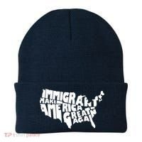 Immigrants Make America Great Again Beanie thumb 0