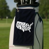 Immigrants Make America Great Again Golf Towel thumb 2