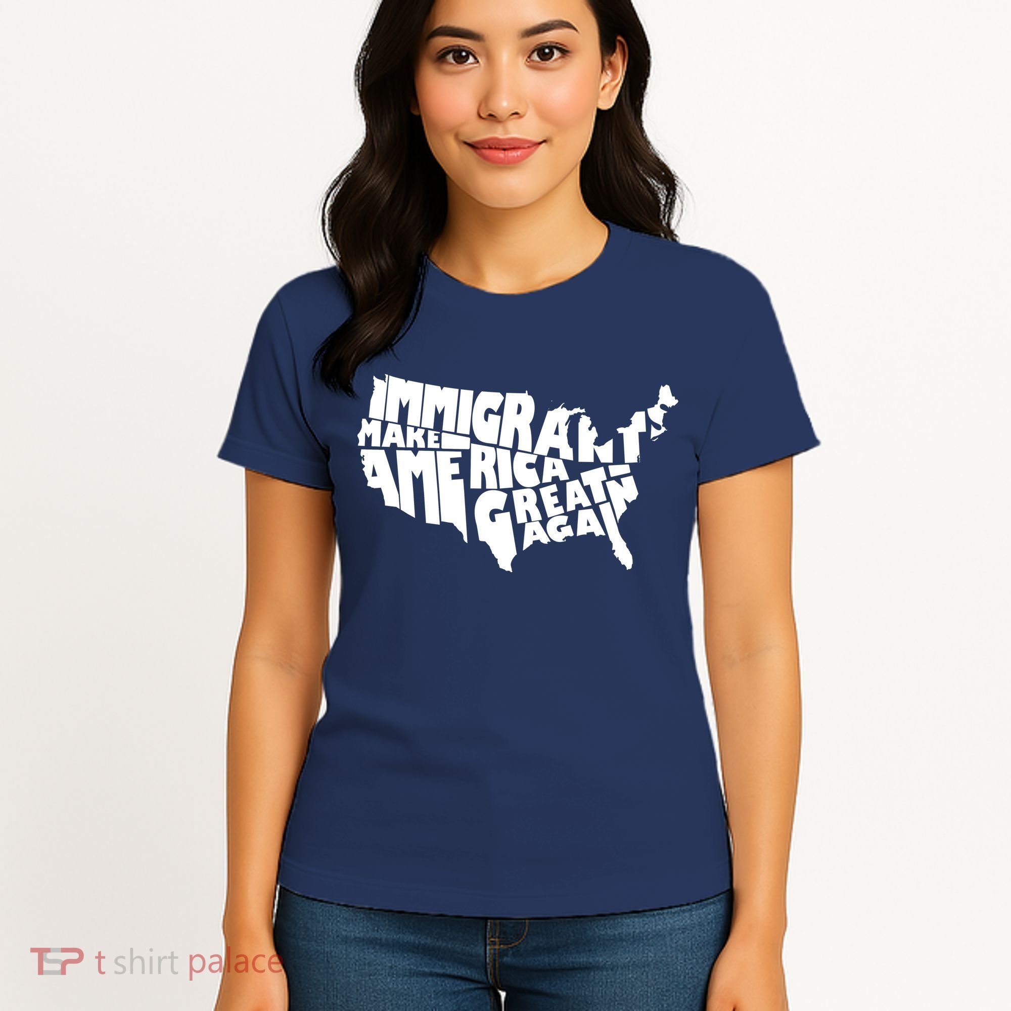 Immigrants Make America Great Again Women's T-Shirt