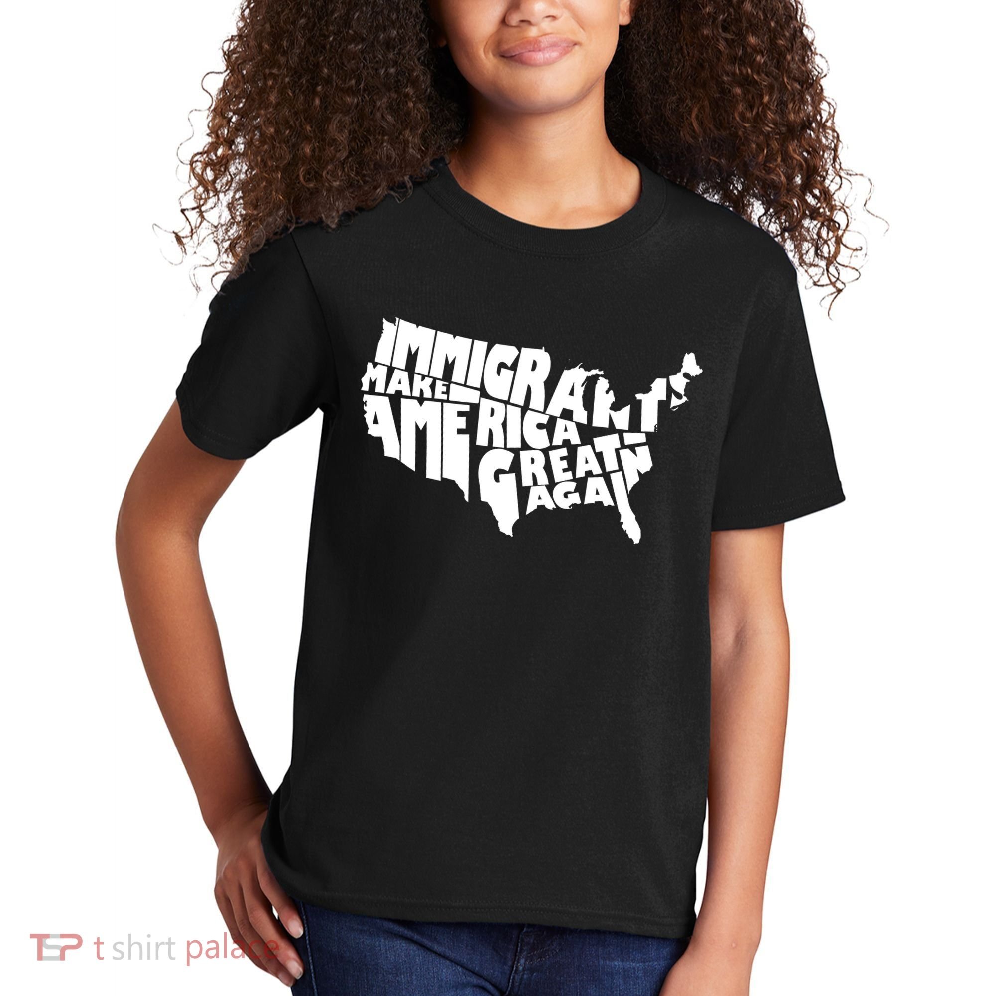 Immigrants Make America Great Again Kids T-Shirt