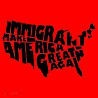 Immigrants Make America Great Again Santa Hat thumb 1