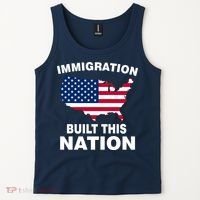 Immigration Built This Nation Tank Top thumb 2