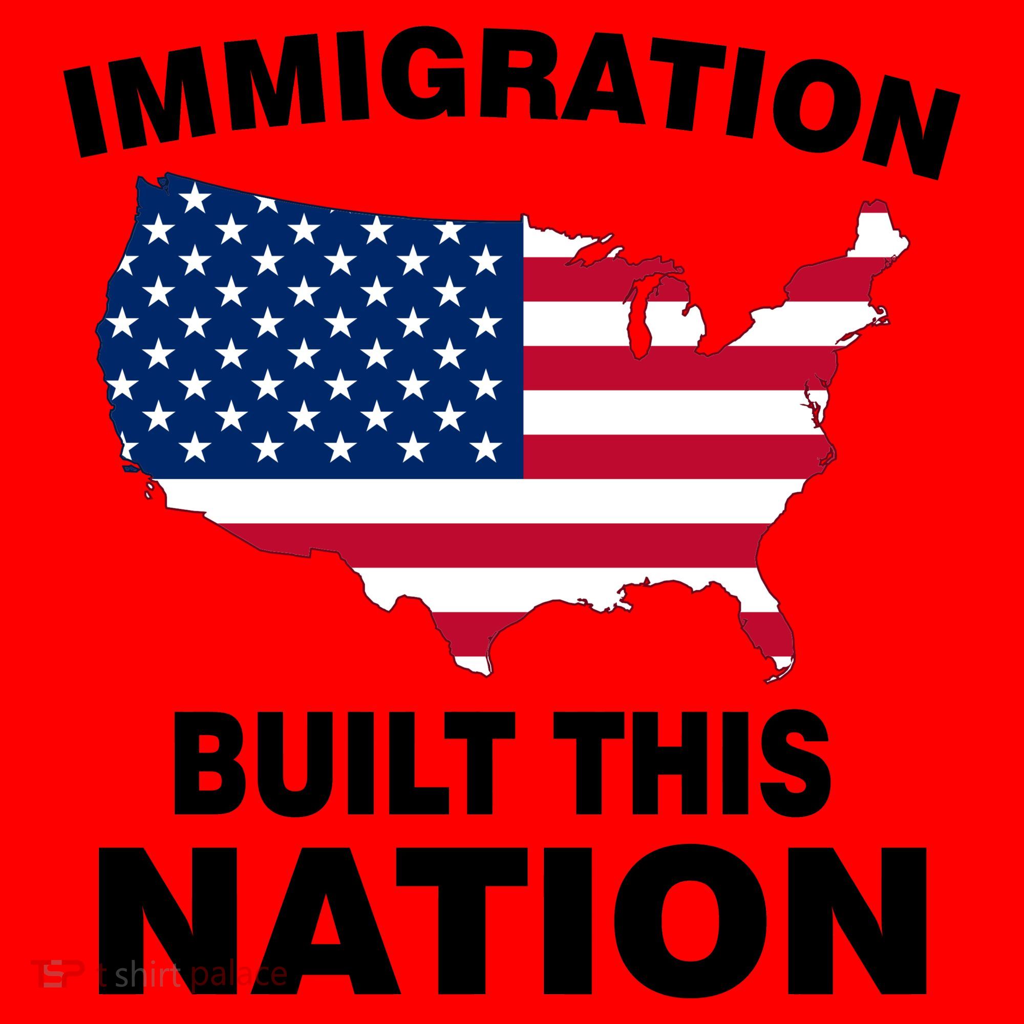 Immigration Built This Nation Santa Hat