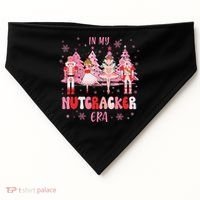 In My Nutcracker Era Christmas Nutcracker Ballet Festive USA-Made Doggie Bandana thumb 0